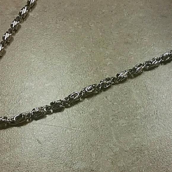 CLUTCH Purse, Faux Snake Skin, Short Chain Strap - Picture 4 of 7